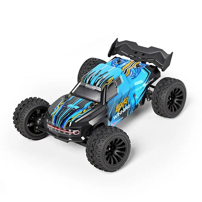 WLtoys 244018 1/24 2WD Off-Road RC Truggy 30KM/H | Gyro & Cruise Control Blue
