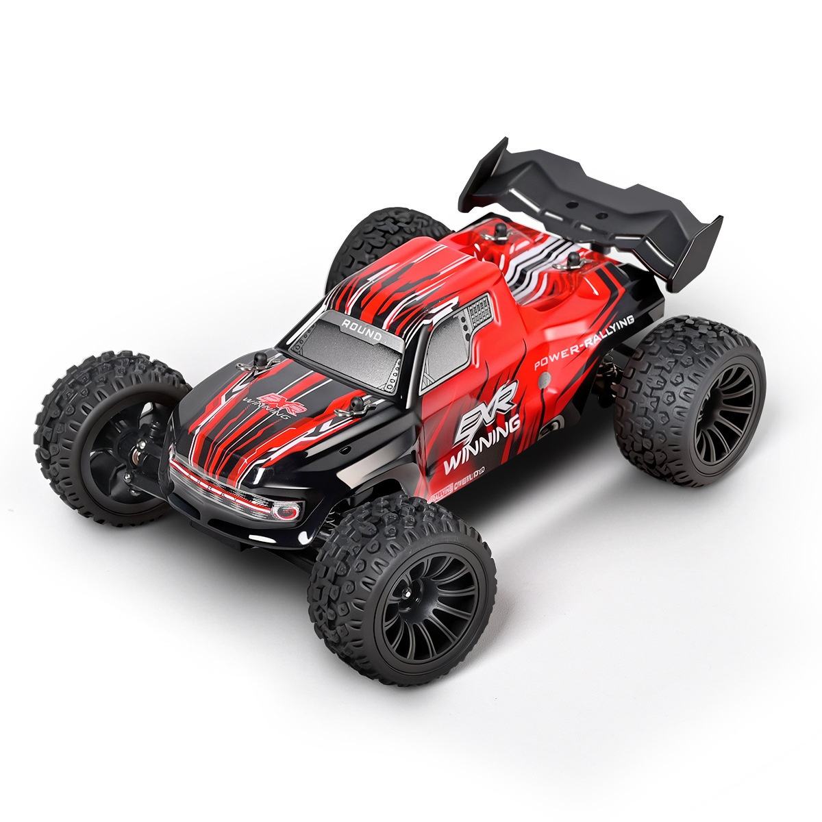WLtoys 244018 1/24 2WD Off-Road RC Truggy 30KM/H | Gyro & Cruise Control Red