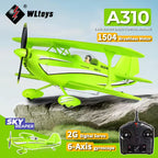 WLtoys A310 4CH RC airplane side profile