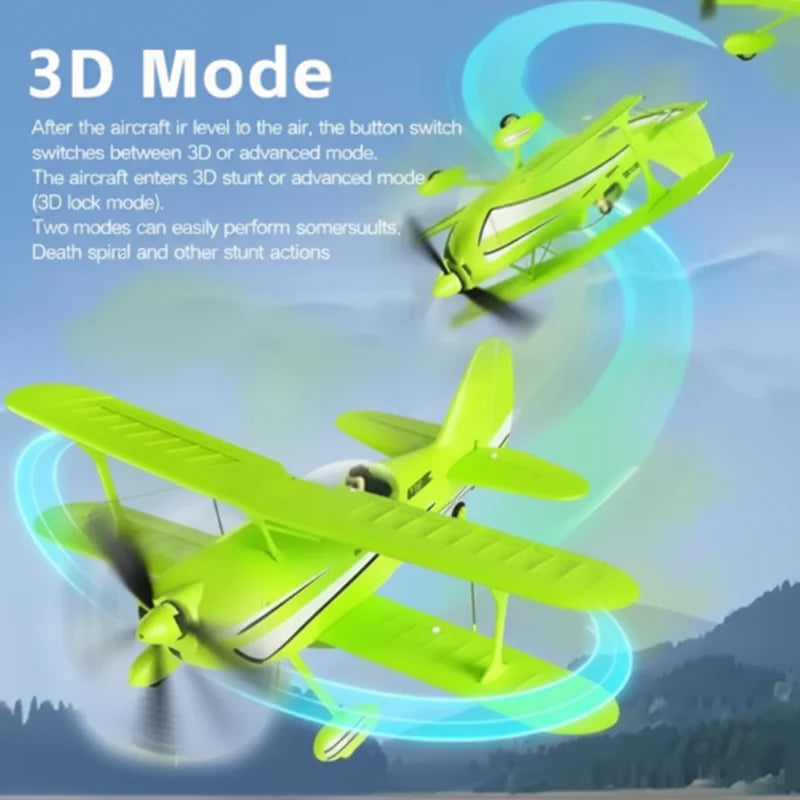 Hobby-grade Beech D17S remote control airplane