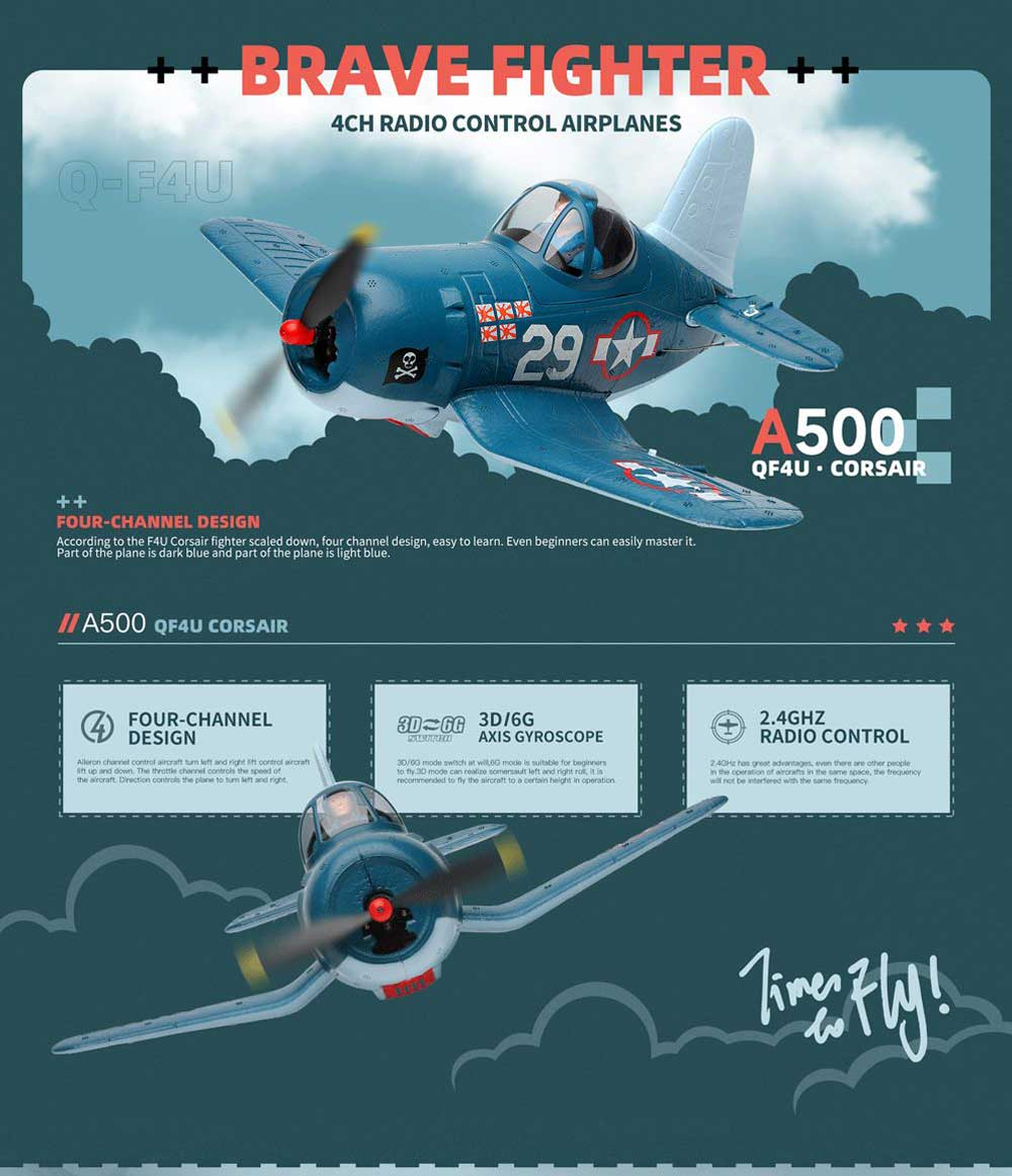 WLtoys XK A500 ready-to-fly RC aircraft