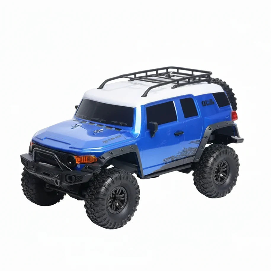 blue RC off road truck 4WD