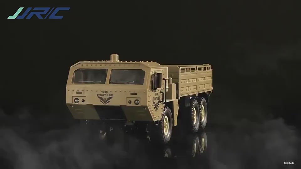 JJRC Q75 1:16 6WD Military RC Rock Crawler Truck RTR