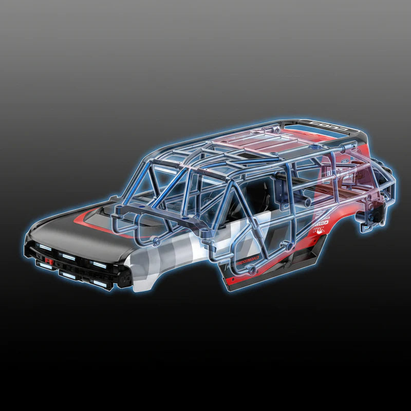 suspension and tire close up crawler