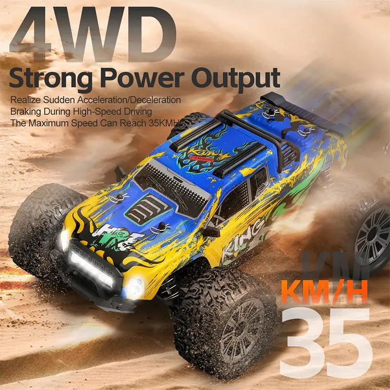 uy the WLtoys 164018 1:16 4WD high-speed RC monster truck in India